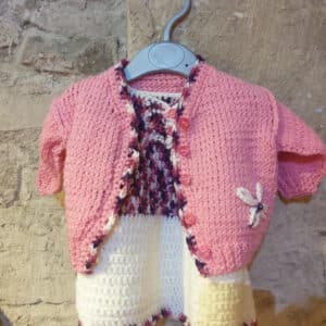 Pink Dress Cardigan Set Newborn 32.50 Scaled 1.jpg